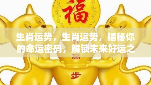 揭秘生肖运势密码,开启未来好运之门