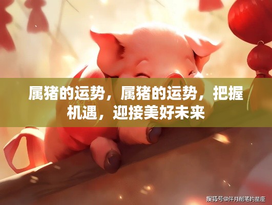 属猪人的运势展望,把握机遇,迎接美好未来